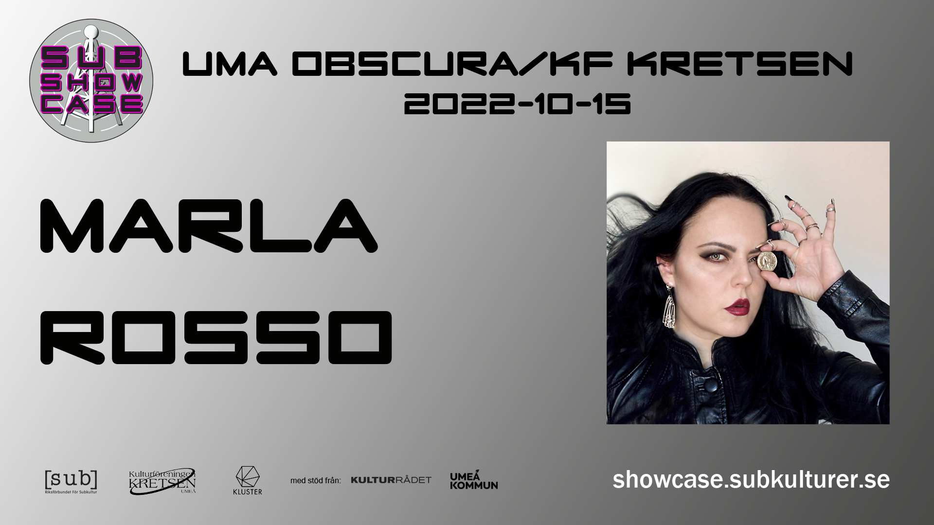 Årets första Sub Showcase med Marla Rosso